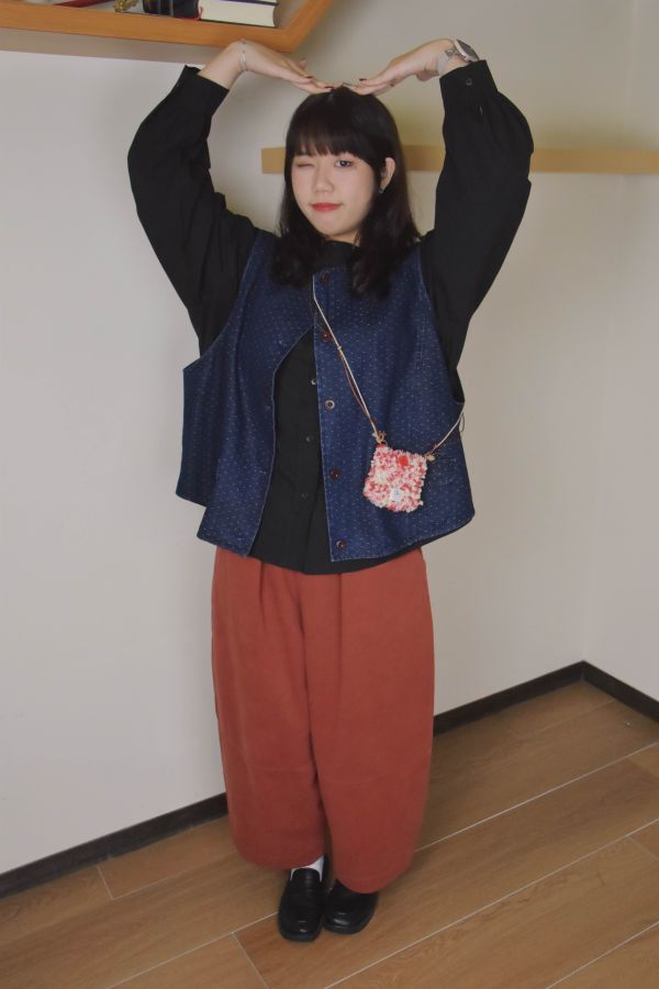 町風牛仔馬甲背心 