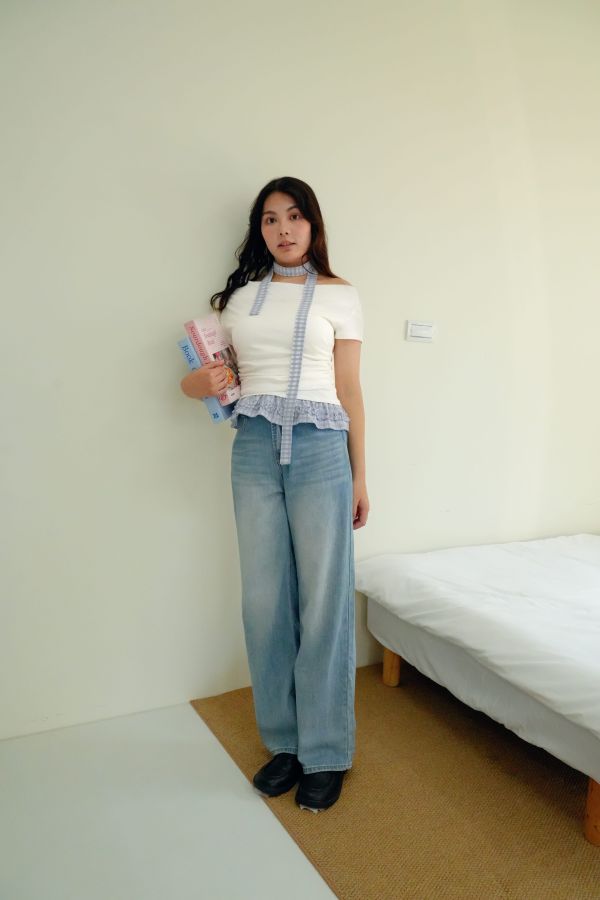 窄版天絲直筒褲 窄版直筒褲、天絲褲推薦、修身直筒褲、百搭直筒褲、通勤褲推薦