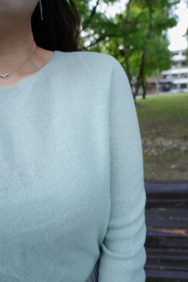 超親膚羊毛長袖上衣 