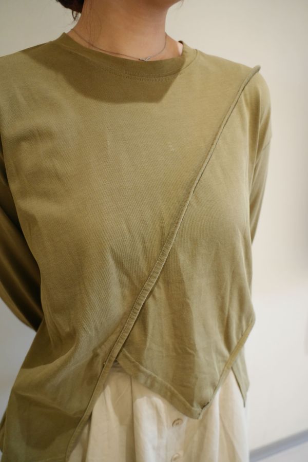 設計款不規則T恤 不規則T恤、設計款上衣、個性T恤、百搭上衣、秋冬T恤、休閒上衣、街頭風T恤、文青T恤、長袖T恤、潮流T恤、造型上衣、特色T恤