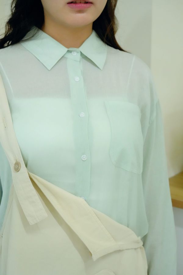 會呼吸的防曬襯衫 涼感透氣上衣、會呼吸的襯衫、輕薄長袖襯衫、親膚涼感襯衫、防曬透氣上衣