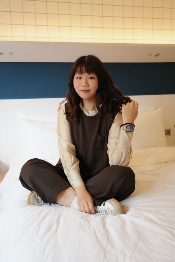 寬鬆羊毛背心 羊毛背心、寬鬆背心、針織背心、日系背心、休閒無袖上衣、百搭針織、秋冬針織、女裝上衣、舒適背心、層次穿搭