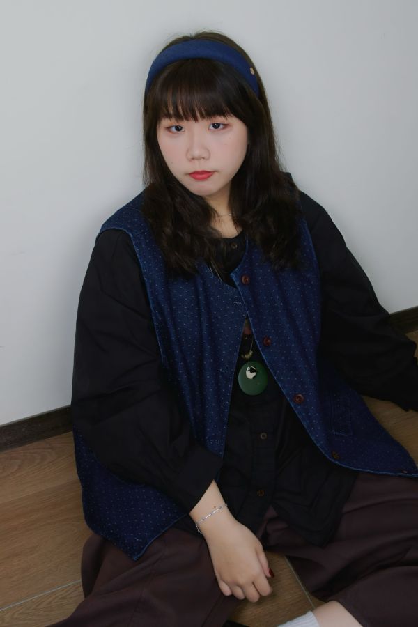 町風牛仔馬甲背心 