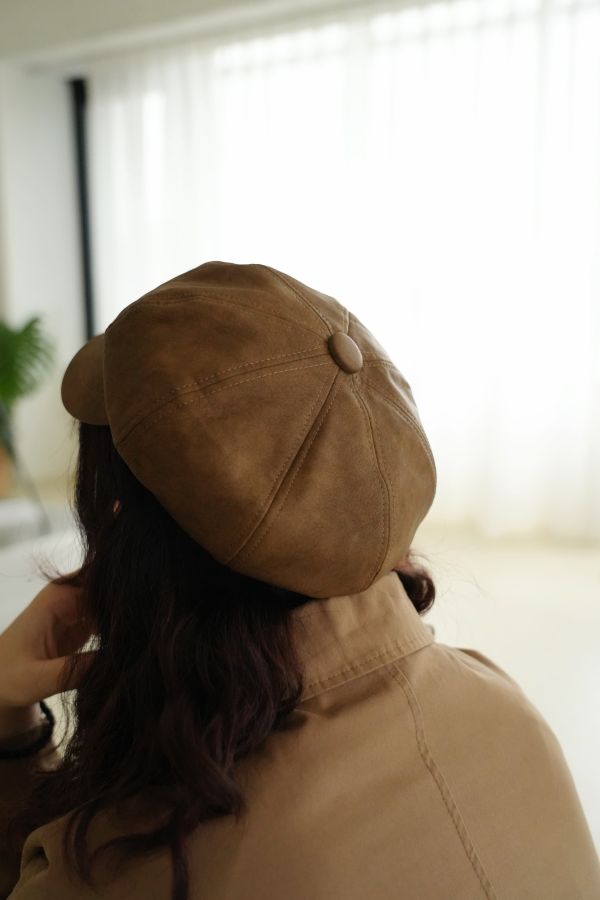 麂皮報童帽 麂皮報童帽、復古報童帽、英倫風帽子、秋冬帽、保暖帽、質感帽款、男女帽、百搭帽、時尚報童帽、文青帽、秋冬穿搭配件、麂皮帽推薦