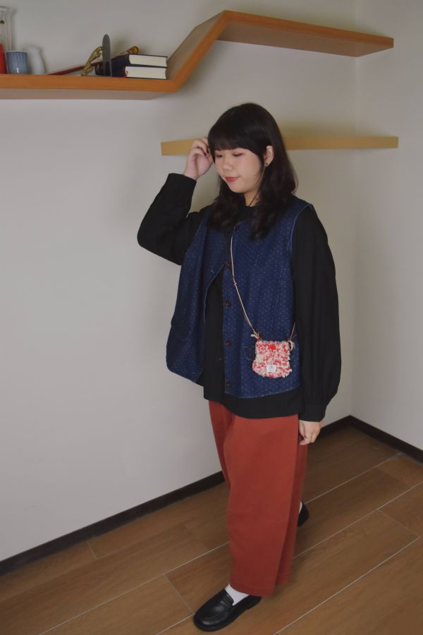 町風牛仔馬甲背心 