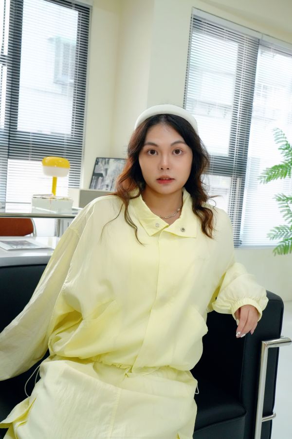 天絲抽繩防曬套裝 天絲防曬套裝、抽繩防曬服、夏季防曬服裝、天絲休閒套裝、防曬機能服、舒適防曬套裝、女生防曬服推薦、戶外防曬服