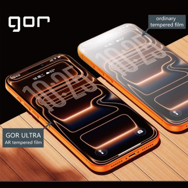 iPhone 17 16 Pro Max 增透AR抗反射 無遮邊 全透明鋼化玻璃保護貼 全新升級 iPhone17保護貼 ,gor保護貼 ,iPhone