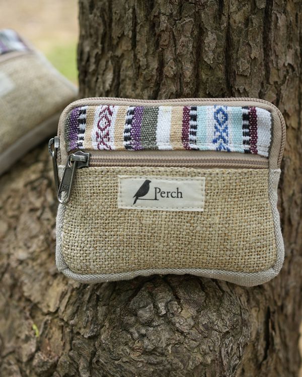 方形零錢包收納包 收納袋,手工,公平貿易,環保,零錢包