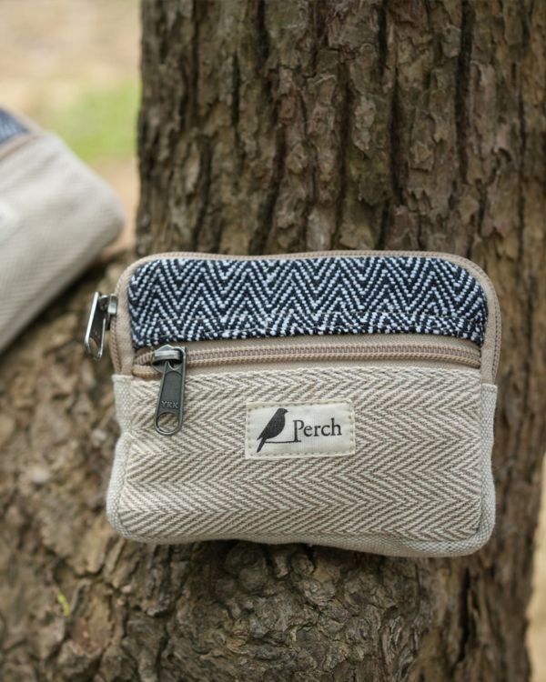 方形零錢包收納包 收納袋,手工,公平貿易,環保,零錢包