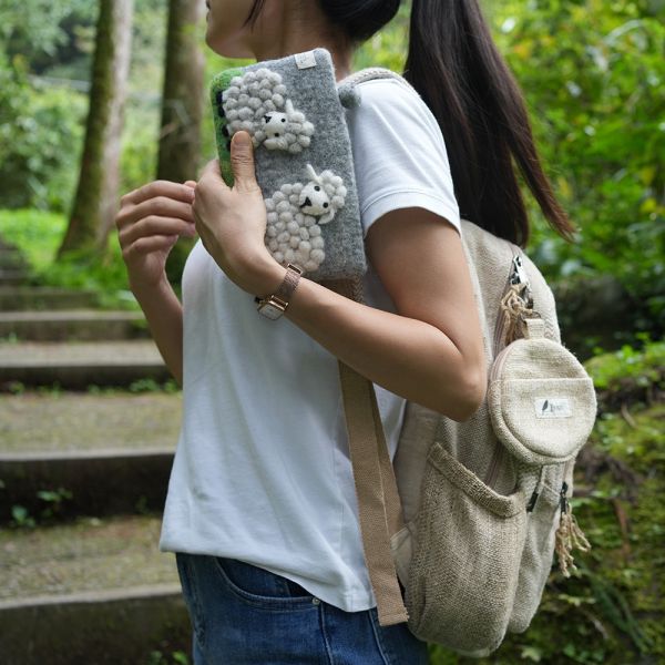 羊毛氈收納袋 | 立體綿羊 羊毛氈容器, 羊毛氈收納, 手工羊毛氈, 羊毛氈製品, 紐西蘭羊毛,公平貿易商品,手作,禮物