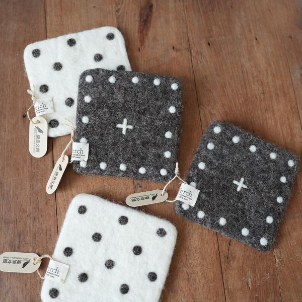 羊毛氈隔熱墊 | 日式系列 羊毛氈, 手工羊毛氈, 羊毛氈製品, 紐西蘭羊毛,公平貿易商品,手作,禮物