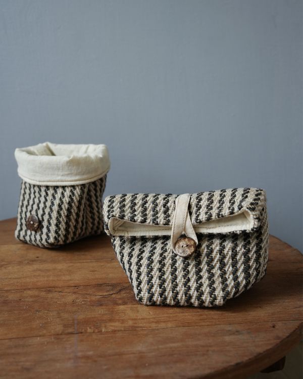 多功能立體收納包 收納袋,手工,公平貿易,環保,立體