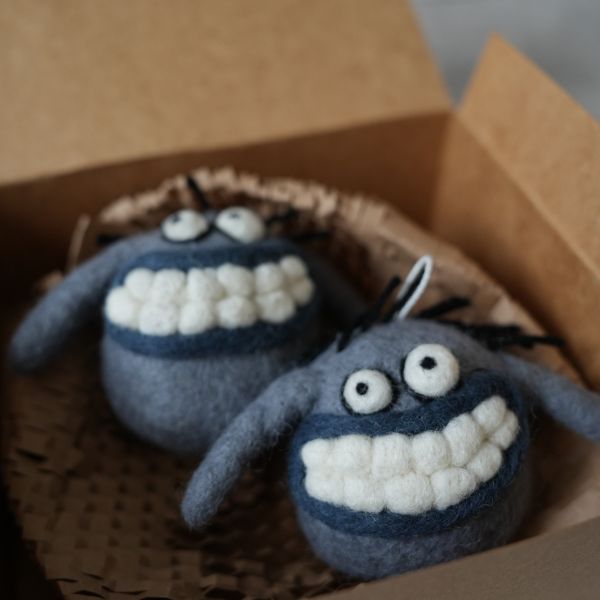 羊毛氈偶 | 牙霸Yaba 羊毛氈, 手工羊毛氈, 羊毛氈製品, 紐西蘭羊毛,公平貿易商品,手作,禮物