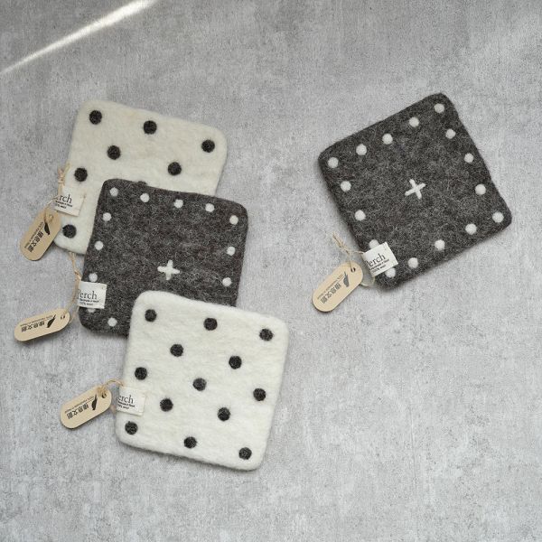 羊毛氈隔熱墊 | 日式系列 羊毛氈, 手工羊毛氈, 羊毛氈製品, 紐西蘭羊毛,公平貿易商品,手作,禮物