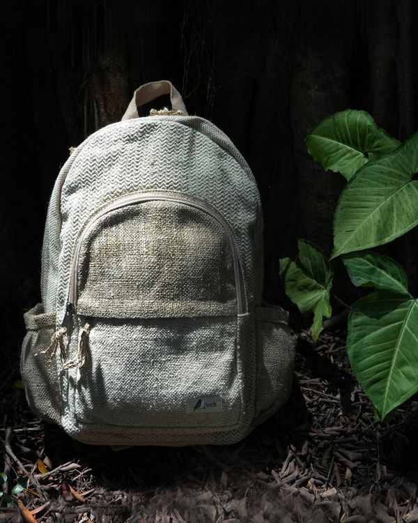 大容量後背包 大麻背包,Hemp Backpack,手工背包,尼泊爾背包,公平貿易背包,環保背包