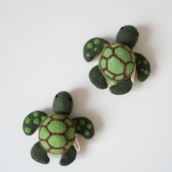 羊毛氈偶、針插 | 海龜回家 保育類、羊毛氈, 手工羊毛氈, 羊毛氈製品, 紐西蘭羊毛,公平貿易商品,手作,禮物