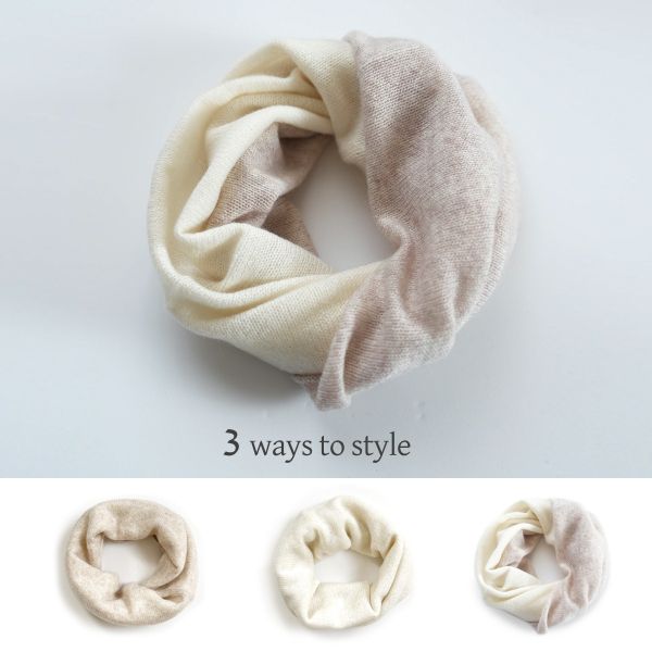 雙色羊毛脖圍 羊毛脖圍、雙色、手工、尼泊爾、保暖、秋冬