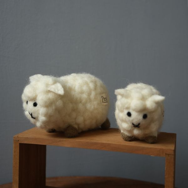 羊毛氈捲捲羊 羊毛氈, 羊毛氈, 手工羊毛氈, 羊毛氈製品, 紐西蘭羊毛,公平貿易商品,手作,禮物