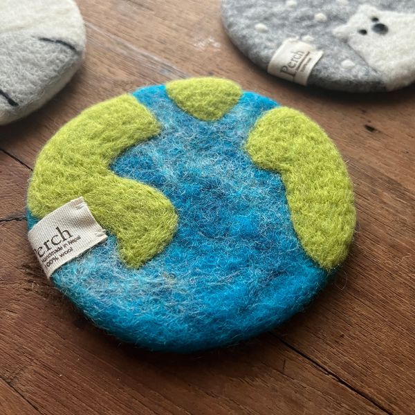 羊毛氈隔熱墊 | 極地系列 羊毛氈, 手工羊毛氈, 羊毛氈製品, 紐西蘭羊毛,公平貿易商品,手作,禮物