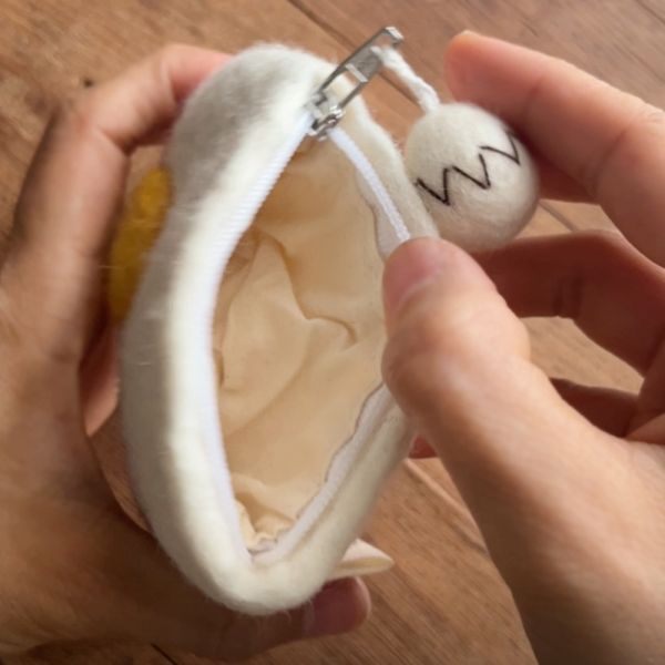 羊毛氈收納包 | 荷包蛋 零錢包, 羊毛氈收納, 手工羊毛氈, 羊毛氈製品, 紐西蘭羊毛,公平貿易商品,手作,禮物