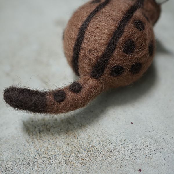 羊毛氈偶 | 石虎 保育類、羊毛氈, 手工羊毛氈, 羊毛氈製品, 紐西蘭羊毛,公平貿易商品,手作,禮物