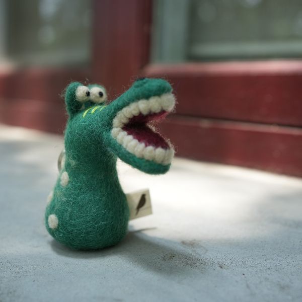 羊毛氈鑰匙圈 | 鱷魚 保育類、羊毛氈, 手工羊毛氈, 羊毛氈製品, 紐西蘭羊毛,公平貿易商品,手作,禮物