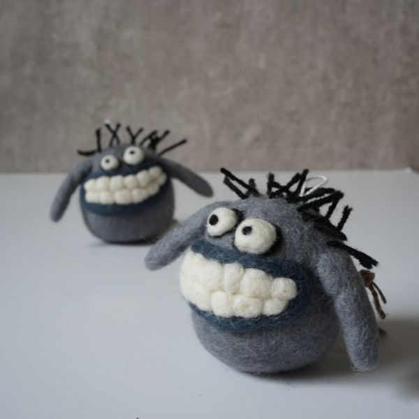 羊毛氈偶 | 牙霸Yaba 羊毛氈, 手工羊毛氈, 羊毛氈製品, 紐西蘭羊毛,公平貿易商品,手作,禮物