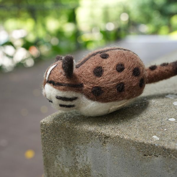 羊毛氈偶 | 石虎 保育類、羊毛氈, 手工羊毛氈, 羊毛氈製品, 紐西蘭羊毛,公平貿易商品,手作,禮物