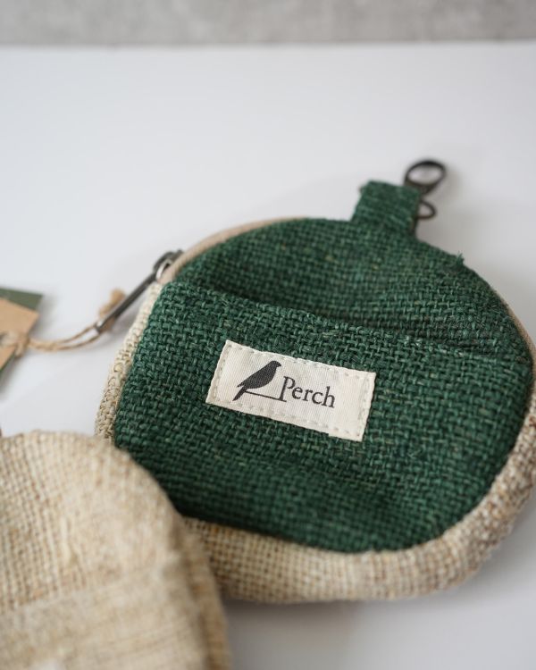 圓形零錢包收納包 收納袋,手工,公平貿易,環保,零錢包