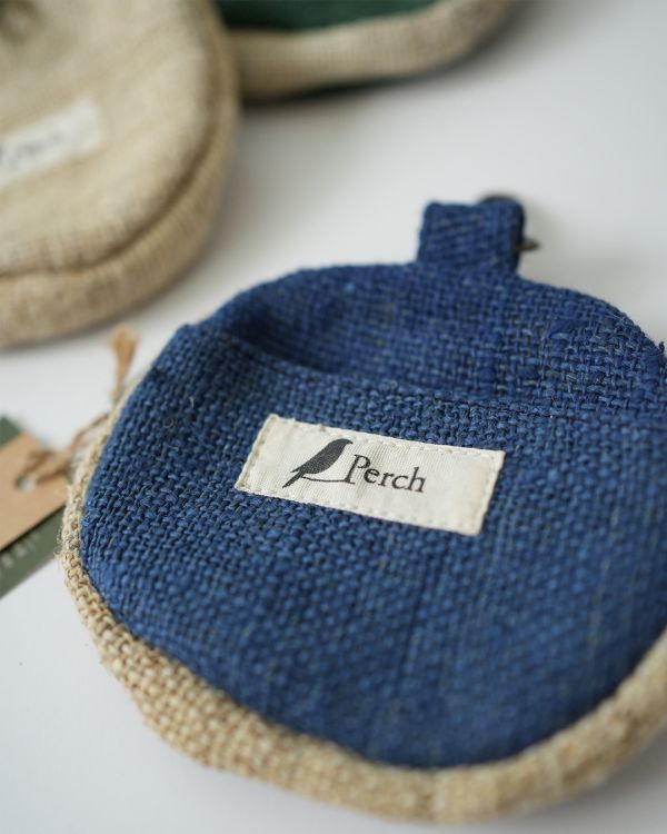 圓形零錢包收納包 收納袋,手工,公平貿易,環保,零錢包