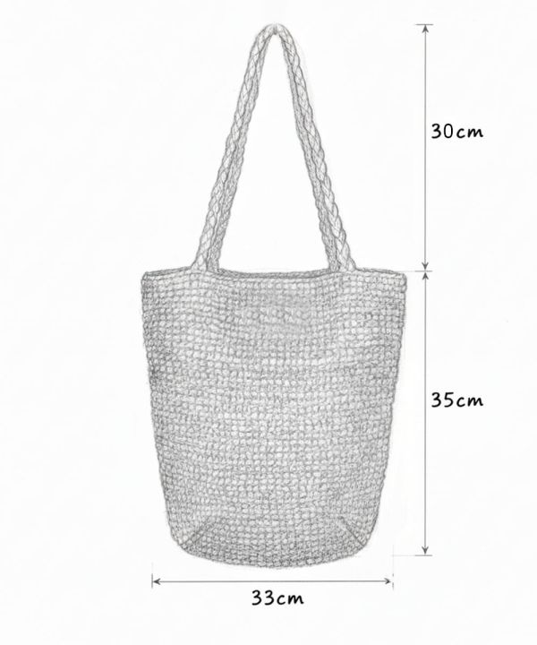 手工針織袋(拉鍊) 大麻纖維,手工包,尼泊爾,公平貿易,環保,針織