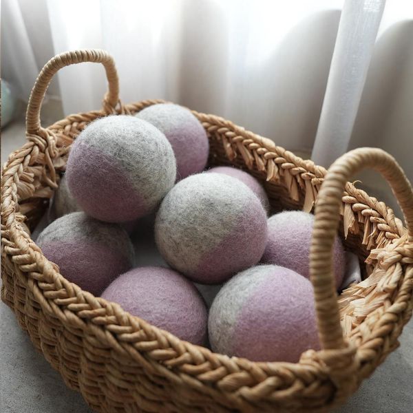 雙色純羊毛烘乾球 逗貓球 羊毛氈, 手工羊毛氈, 羊毛氈製品, 紐西蘭羊毛,公平貿易商品,手作,烘衣球