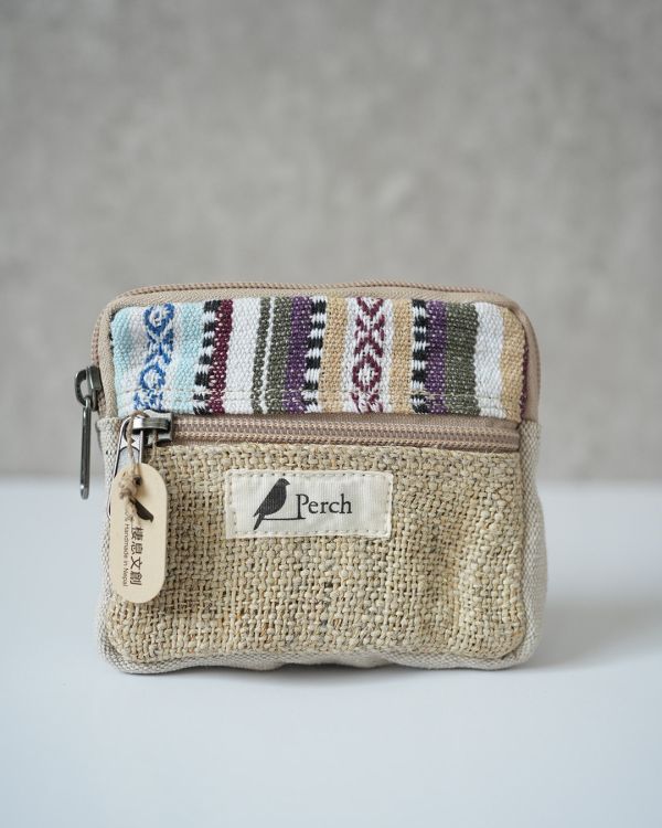 方形零錢包收納包 收納袋,手工,公平貿易,環保,零錢包