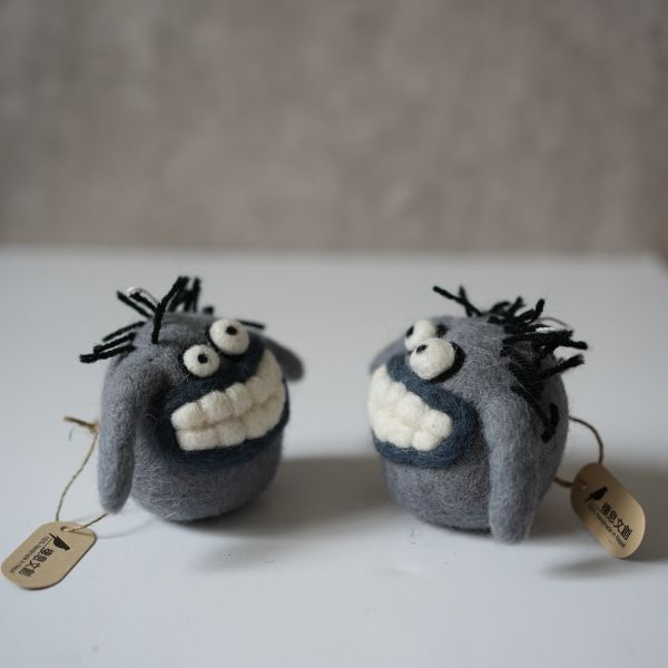 羊毛氈偶 | 牙霸Yaba 羊毛氈, 手工羊毛氈, 羊毛氈製品, 紐西蘭羊毛,公平貿易商品,手作,禮物