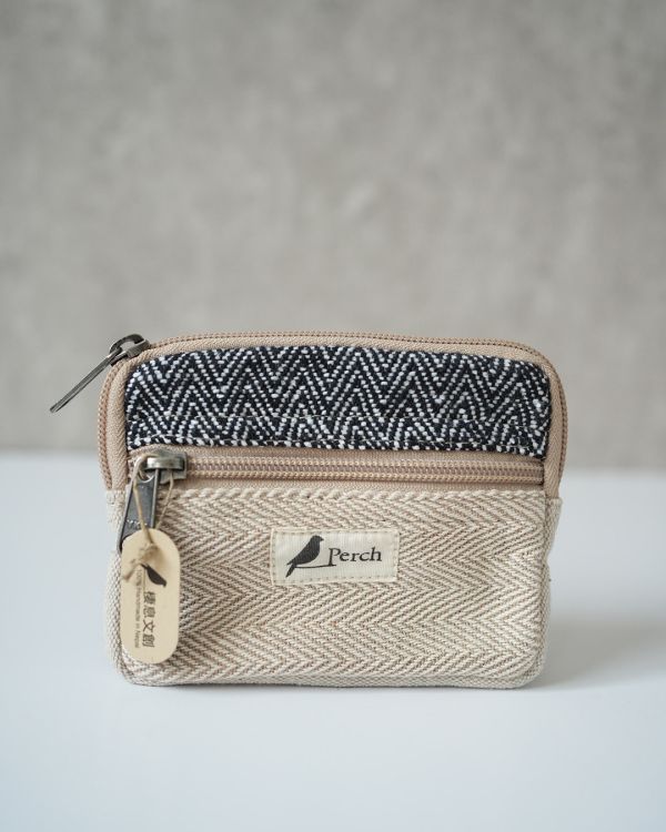 方形零錢包收納包 收納袋,手工,公平貿易,環保,零錢包