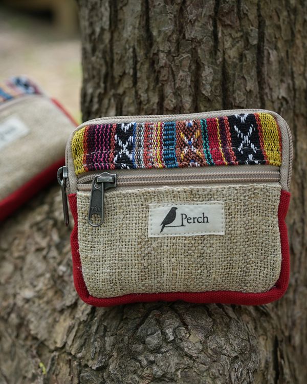 方形零錢包收納包 收納袋,手工,公平貿易,環保,零錢包