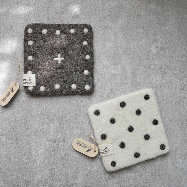 羊毛氈隔熱墊 | 日式系列 羊毛氈, 手工羊毛氈, 羊毛氈製品, 紐西蘭羊毛,公平貿易商品,手作,禮物