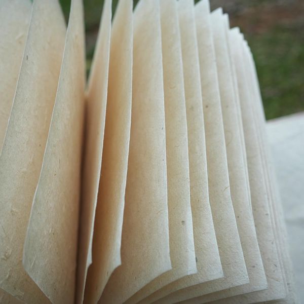 手工紙隨身本｜原野日常系列 樹皮纖維筆記本, 環保筆記本, 永續造紙, 不砍伐森林, 手工筆記本, 自然纖維, 環保文具,地球,環保,永續