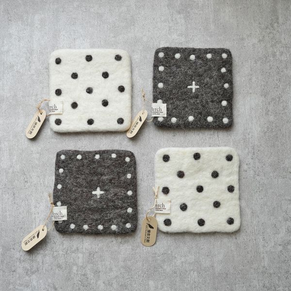 羊毛氈隔熱墊 | 日式系列 羊毛氈, 手工羊毛氈, 羊毛氈製品, 紐西蘭羊毛,公平貿易商品,手作,禮物