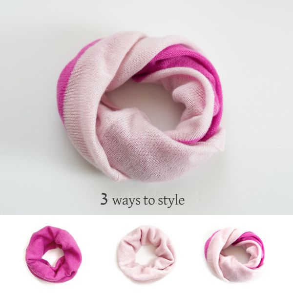 雙色羊毛脖圍 羊毛脖圍、雙色、手工、尼泊爾、保暖、秋冬