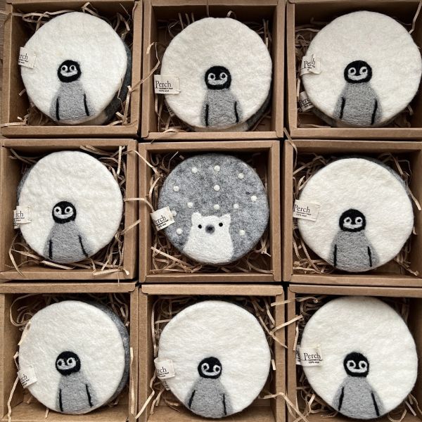 羊毛氈隔熱墊 | 極地系列 羊毛氈, 手工羊毛氈, 羊毛氈製品, 紐西蘭羊毛,公平貿易商品,手作,禮物