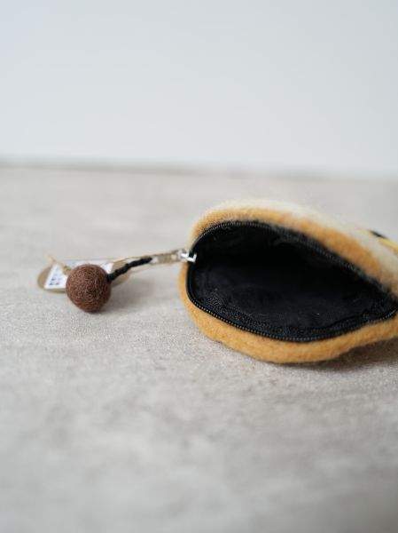 羊毛氈收納包 | 橘貓 零錢包, 羊毛氈收納, 手工羊毛氈, 羊毛氈製品, 紐西蘭羊毛,公平貿易商品,手作,禮物