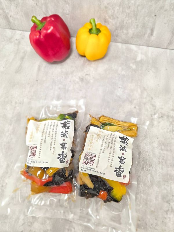 五彩蔬食 滷味健身、健身餐、五行蔬菜、蔬菜真空