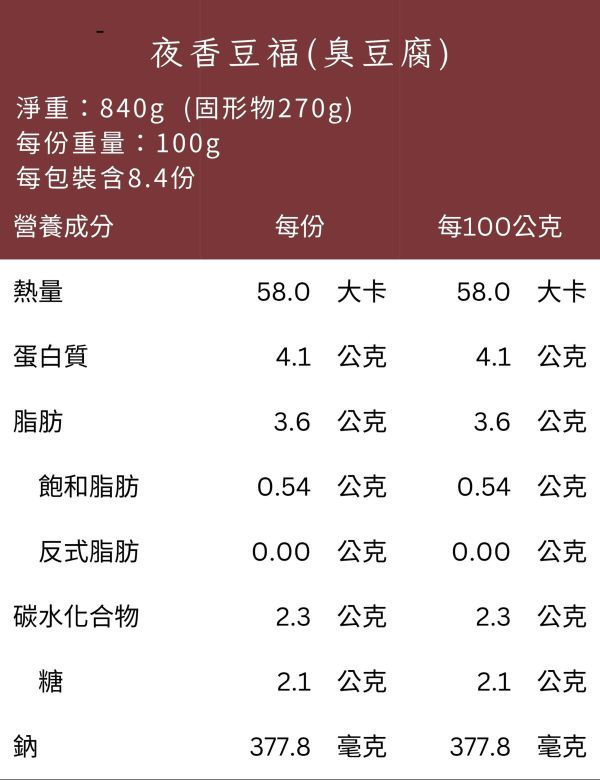 夜香豆福(臭豆腐)_三包組 