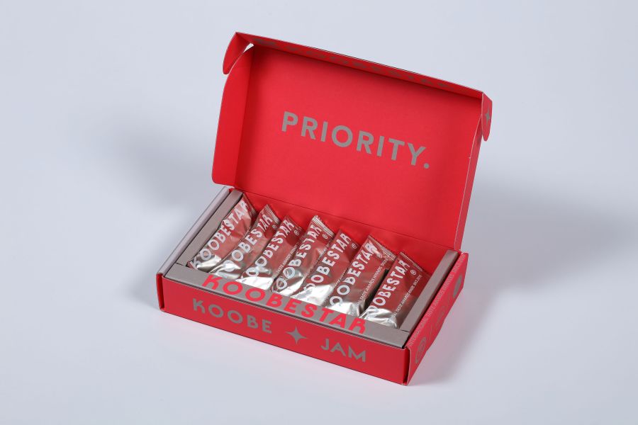 酷必禮盒-草莓甜心白巧捲(葷) 