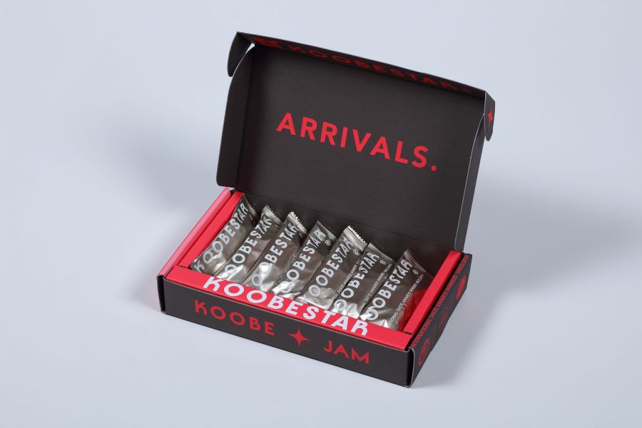 酷必禮盒-黑巧藜麥穀脆棒(奶素) 