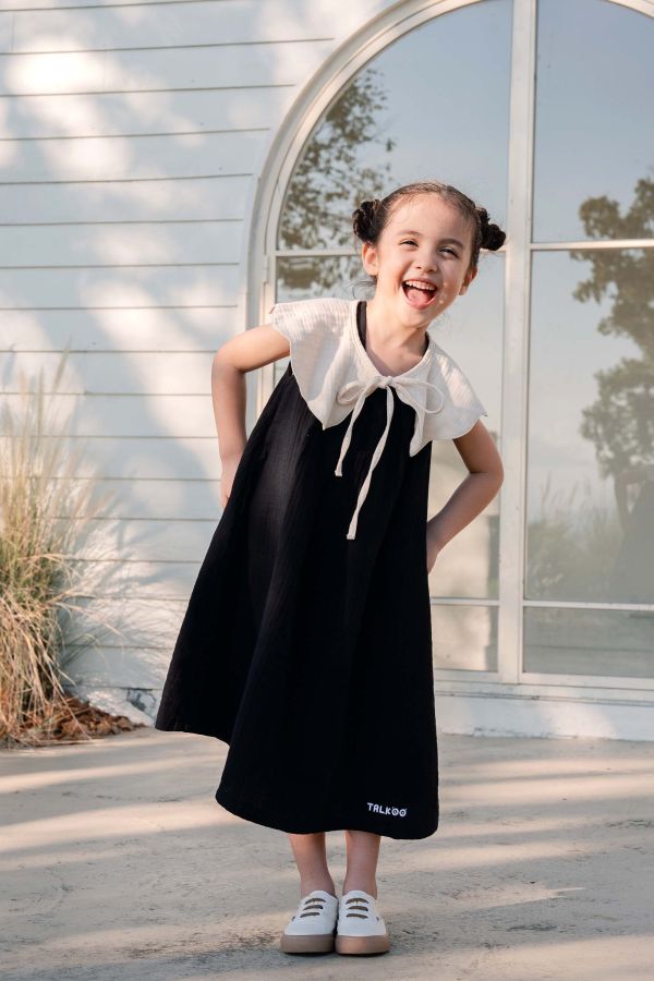 TALKOO 三重紗花瓣領巾－台灣製造 