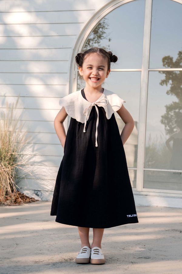 TALKOO 三重紗花瓣領巾－台灣製造 