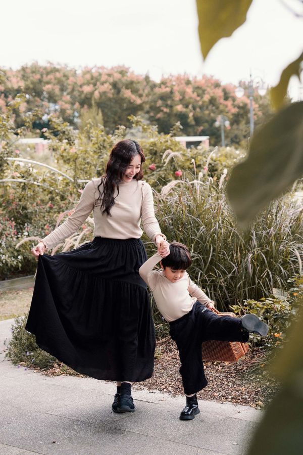 TALKOO彈性內搭上衣 - 大人款(三色)－台灣製造 