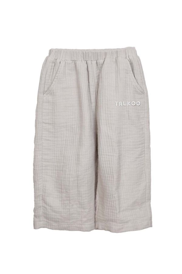 TALKOO 三重紗玩樂褲－台灣製造 三重紗玩樂褲, 台灣製童裝褲, 兒童三重紗褲, 防蚊童裝, 防螨童裝, 防蟎童裝, GREENFIRST 三重防護, 兒童透氣褲, 兒童舒適褲, 孩子日常褲, 孩子睡覺褲, 兒童遊戲褲, 3歲童裝褲, 4歲童裝褲, 5歲童裝褲, 6歲童裝褲, 7歲童裝褲, 8歲童裝褲, 親膚童裝褲, 無毒防護童裝